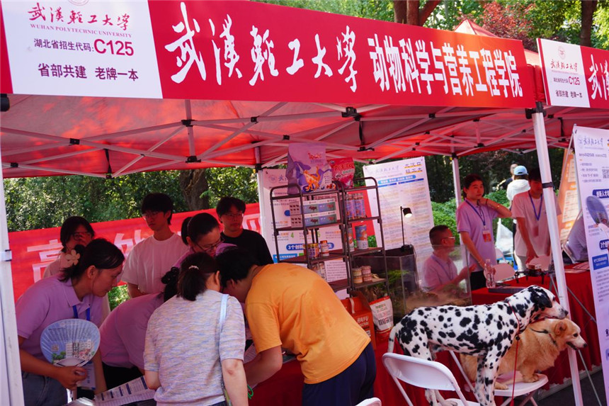 武漢輕工大學招生咨詢會 全國130余所高校亮相【5】