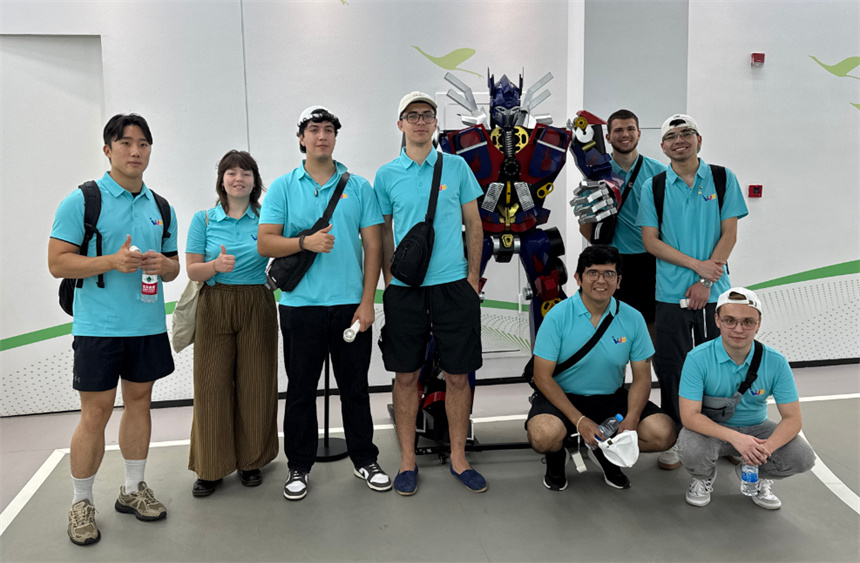 “知音无界·阅见武汉”2026武汉国际友城青年研学营生态研学专题活动现场