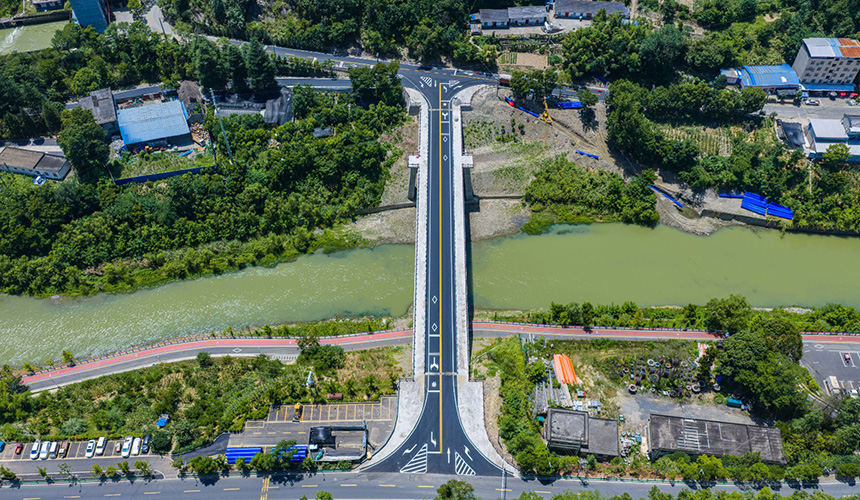 十堰竹山霍河大桥通车【2】