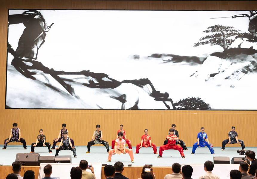 第31届国际中韩青少年武术文化交流大会在武汉举办【2】