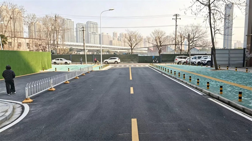 古康路改造更新后。