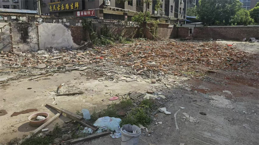 古康路改造前。