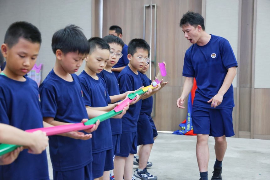 “火焰藍小衛士”闖關學技能 收獲別樣成長【3】