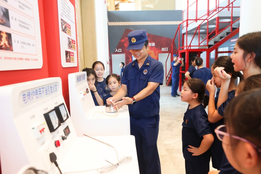“火焰藍小衛士”闖關學技能 收獲別樣成長【5】