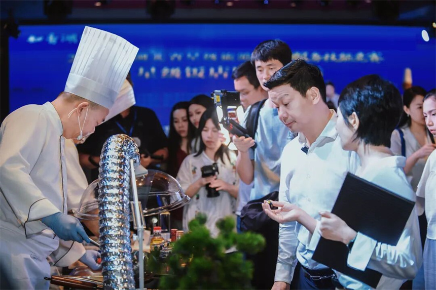 2026年湖北省星級旅游飯店服務技能競賽現場。