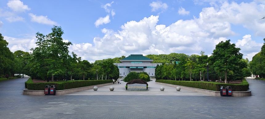 黃麻起義和鄂豫皖蘇區紀念園內景。