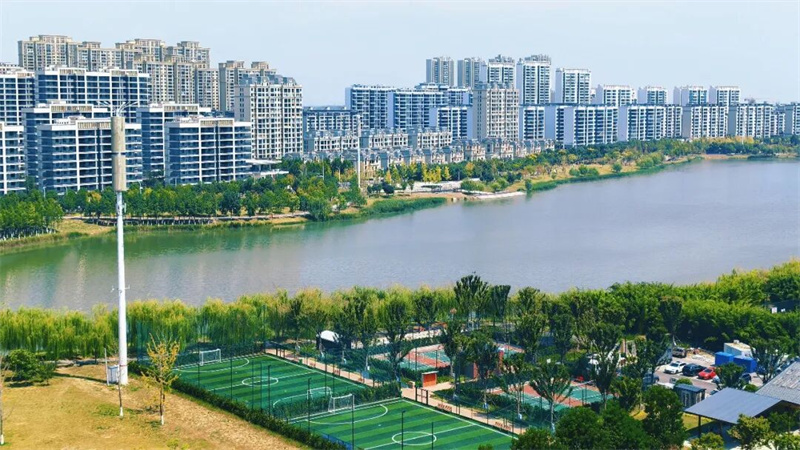 北湖公园。