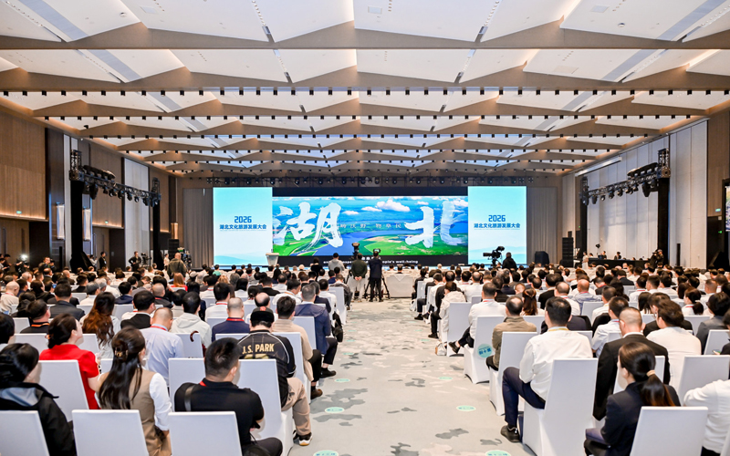 2026湖北文化旅游发展大会现场。杨东摄