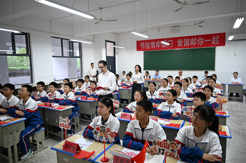 以信為媒，雲南阿佤少年與湖北天門學子共敘家國【3】