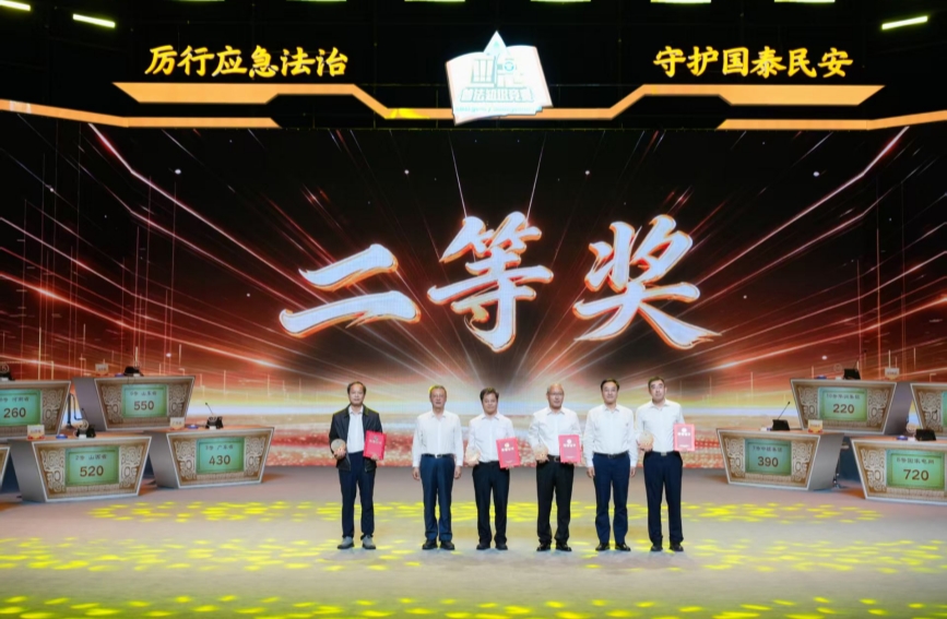 湖北獲第七屆應急管理普法知識競賽全國二等獎【7】