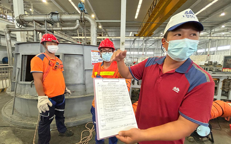 維達公司員工介紹有限空間作業審批流程。