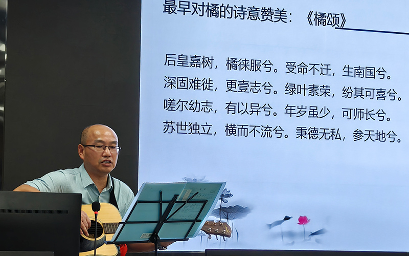 选修课现场。