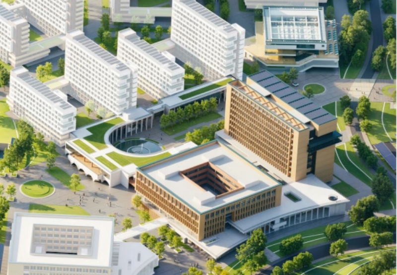 学校效果图。